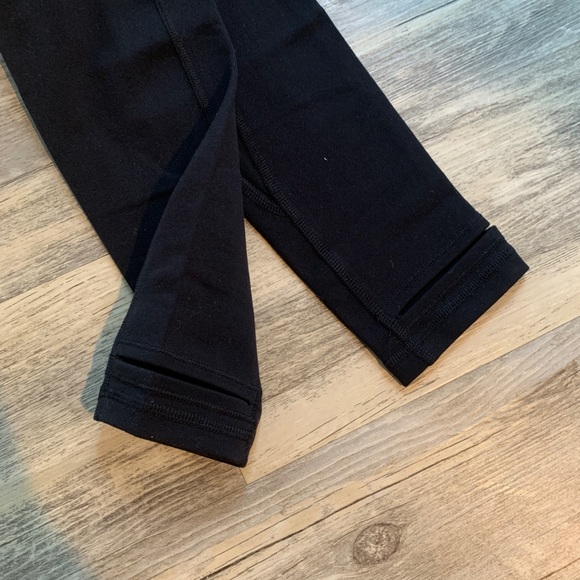 Alo Sheer Detail Black Leggings - Picture 11 of 12